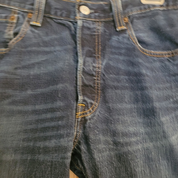 Levi's 501 Denim Jeans Straight Leg 30 x 32 button fly - Picture 2 of 6